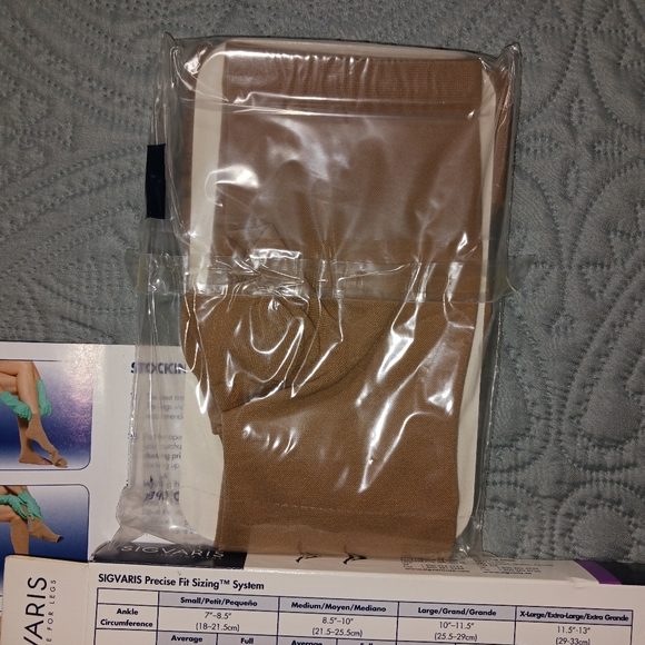 Sigvaris Knee-Hi Jarret Compression Stockings L4 20-30mmHg, NIB, sealed - Picture 5 of 6
